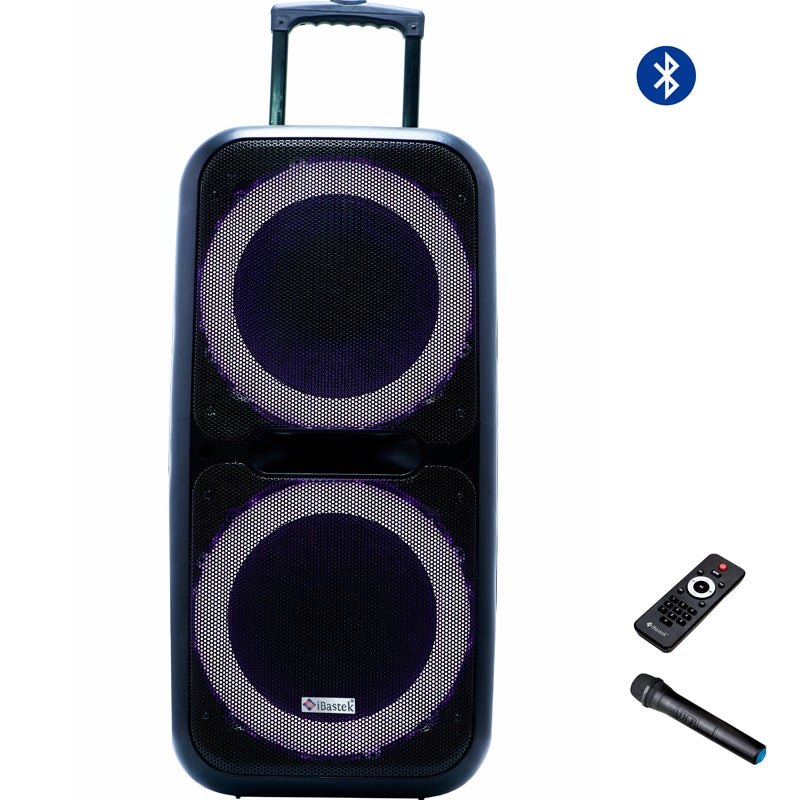 Ibastek bluetooth shop portable speaker